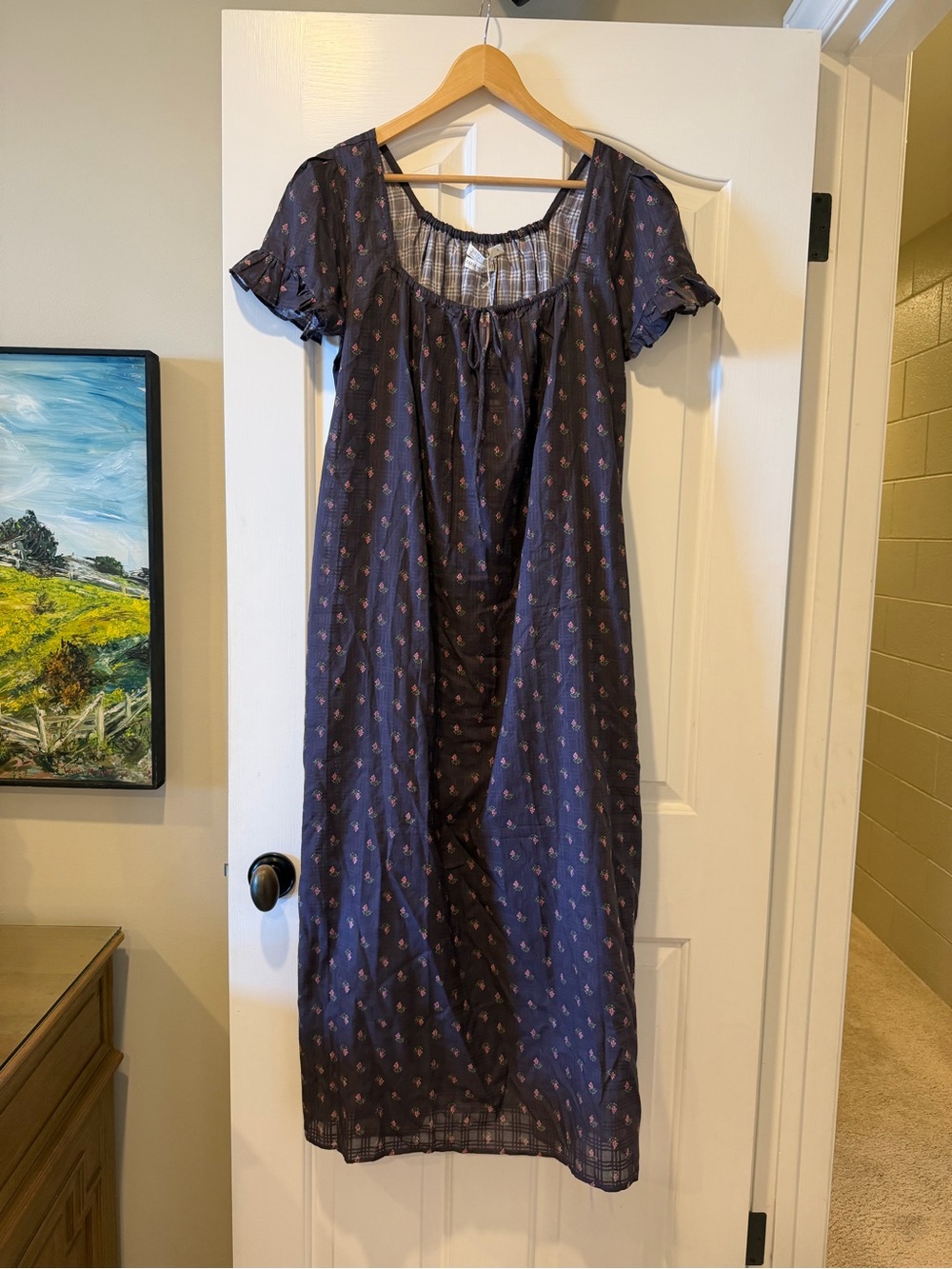 Christy Dawn Iona Dress Plum Grape Harvest Size Small NWT!